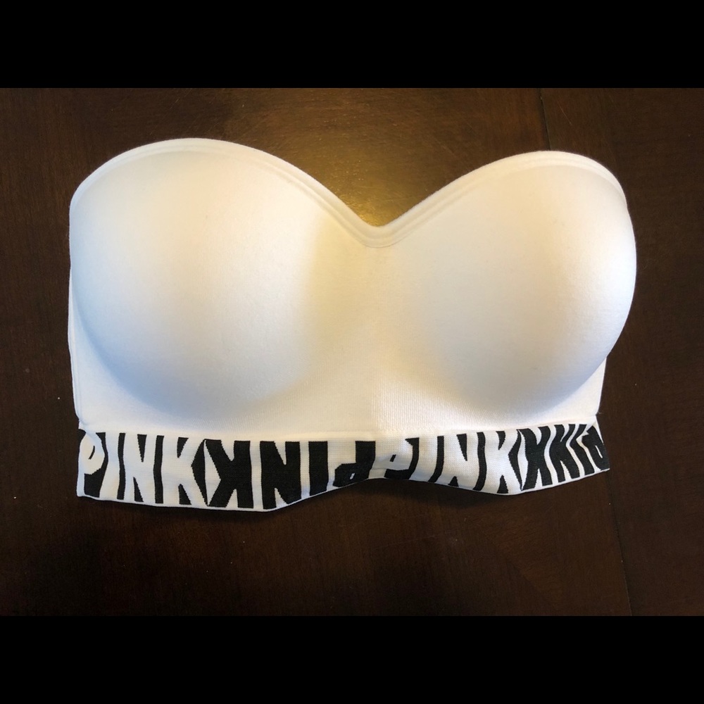 VS PINK Cool & Comfy Seamless Push-Up Bandeau